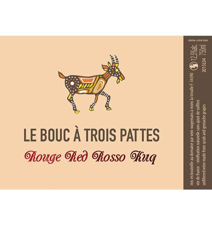 Rouge Red Rosso Kuq - Le Bouc à Trois Pattes - wim-wagemans 
