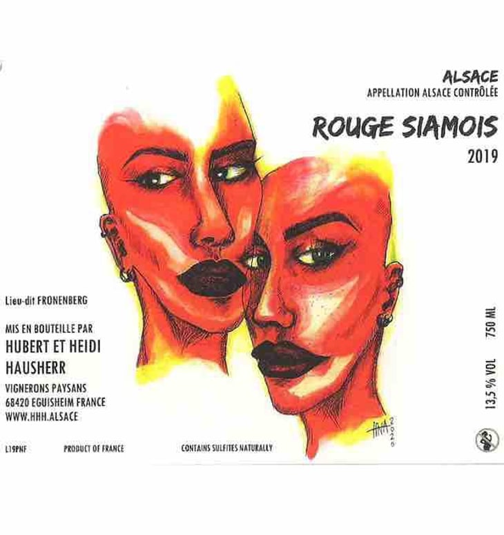 Rouge Siamois - Vin Hausherr - hubert-heidi-hausherr 