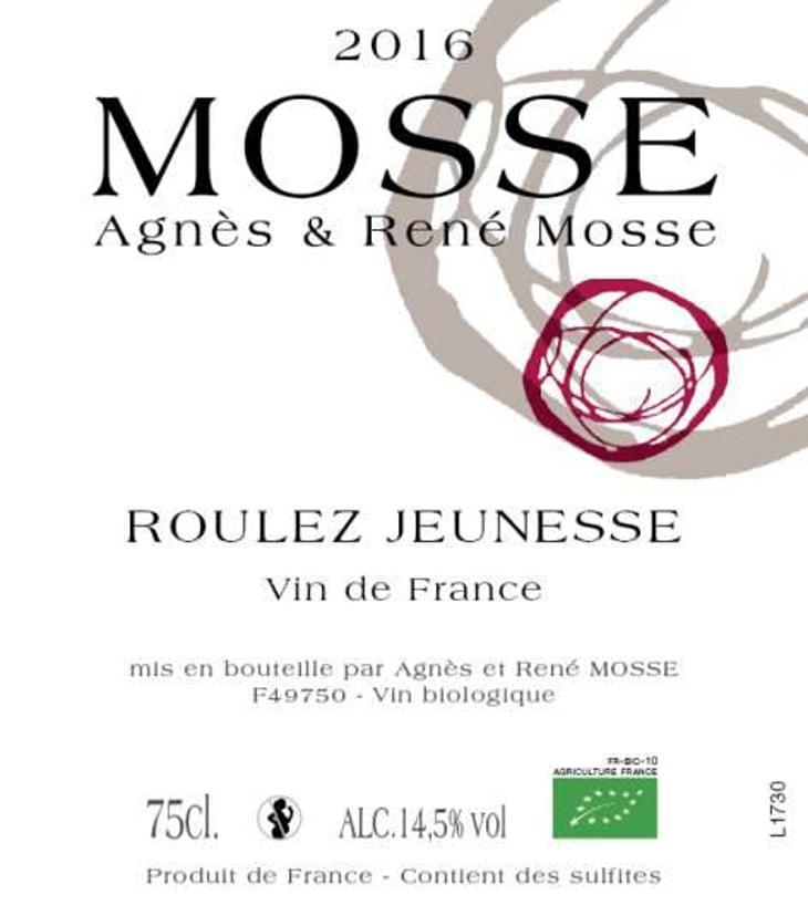 Roulez Jeunesse - Domaine Mosse - sylvestre-joseph-mosse 