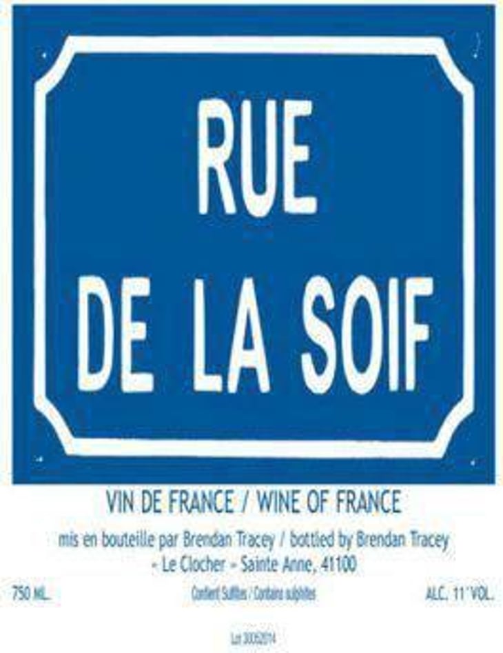 Rue de La Soif Rosé - Domaine Le Clocher - Les Vins de Sainte Anne - brendan-sean-tracey 