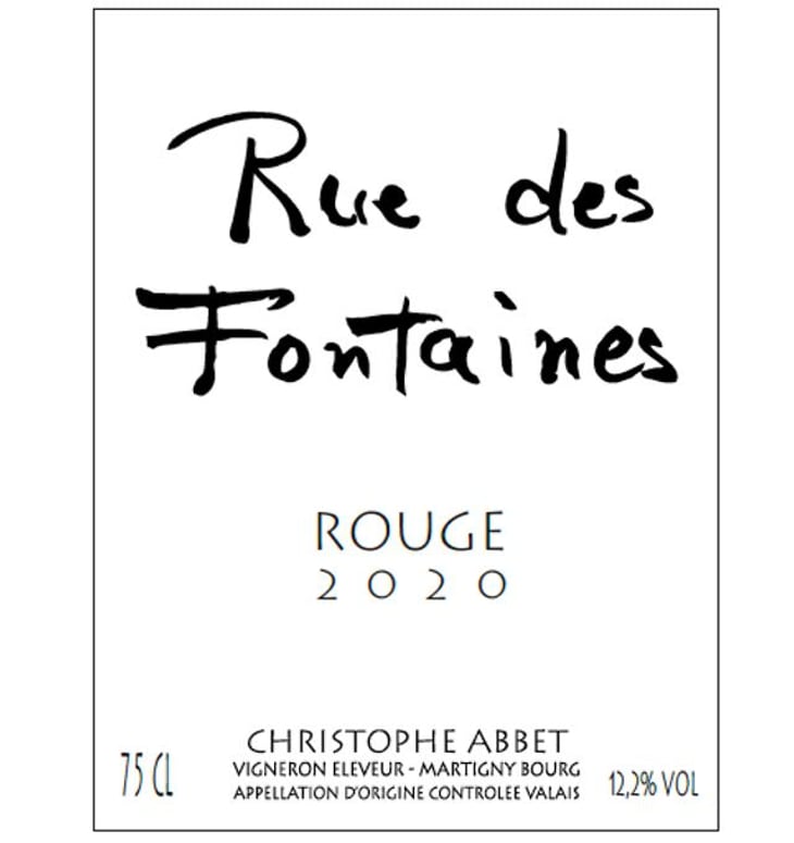 Rue des fontaines - Abbet-Vins - christophe-abbet-et-hugo-pozzo-di-borgo 