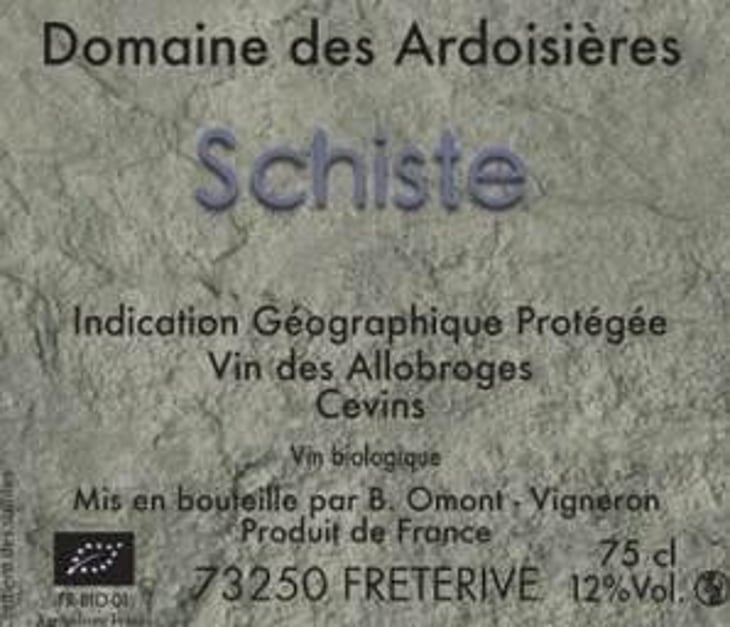 Schistes - Domaine Des Ardoisières - brice-omont 