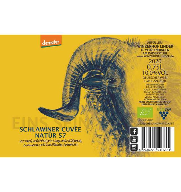 Schlawiner Natür 57 - Winzerhof Linder - elena-bollin-ronald-linder 