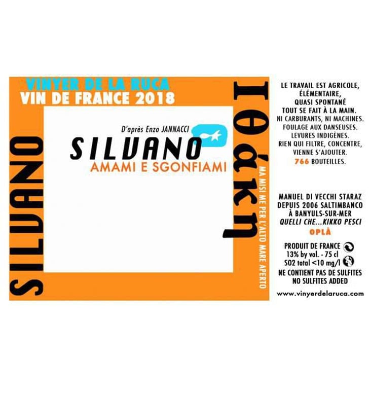 Silvano - Vinyer de la Ruca - manuel-di-vecchi-staraz -2018