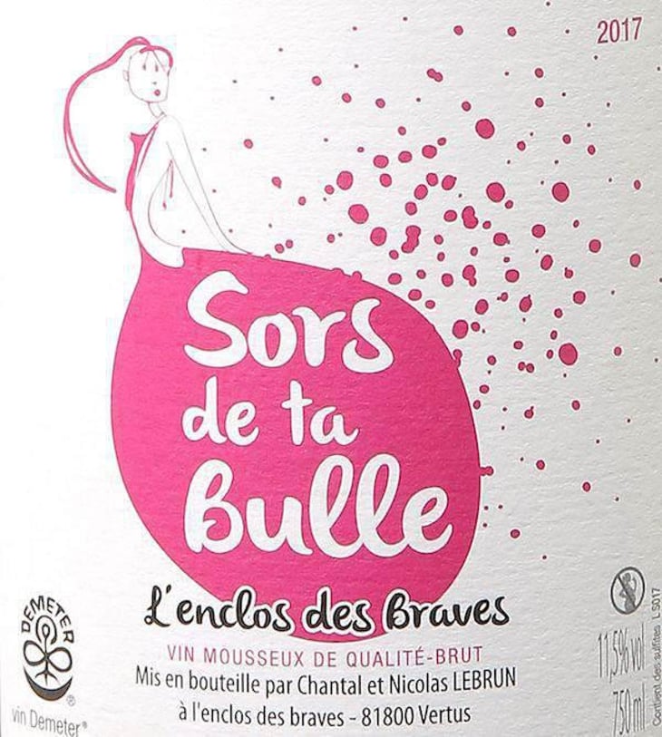 Sors de ta bulle (Blanc) - L'enclos Des Braves - chantal-nicolas-lebrun 