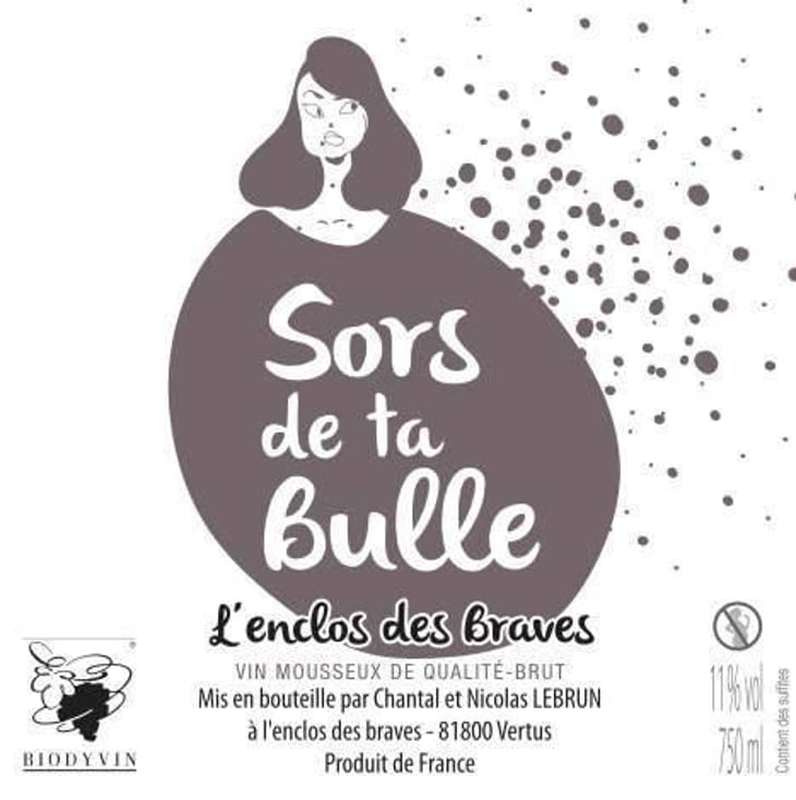 Sors de ta bulle (Rosé) - L'enclos Des Braves - chantal-nicolas-lebrun 