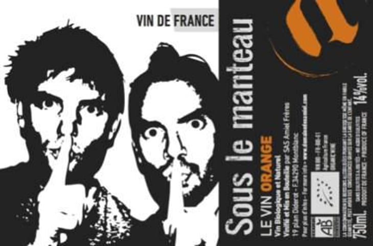 Sous le Manteau Le Vin Orange - Domaine des Amiel - aymeric-jordan-amiel 