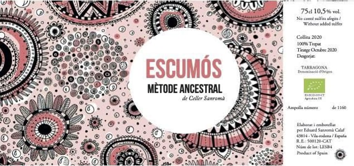 Escumos Mètode Ancestral (Rosé) - Celler Sanromà - eduard-sanroma 