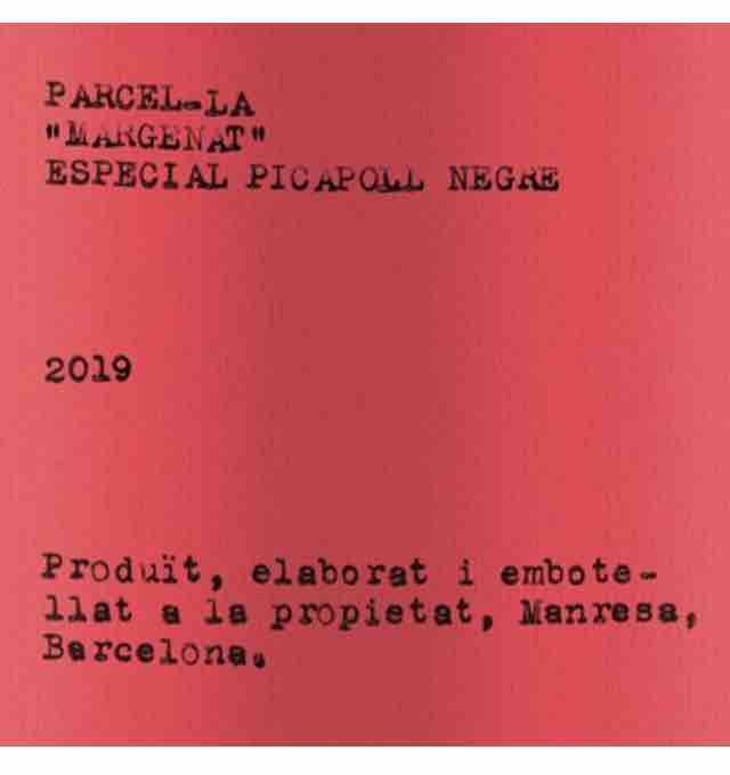 Parcella Margenat Especial Picapoll Negre - Heretat Oller del Mas - carles-muray-frank-margenat -2018