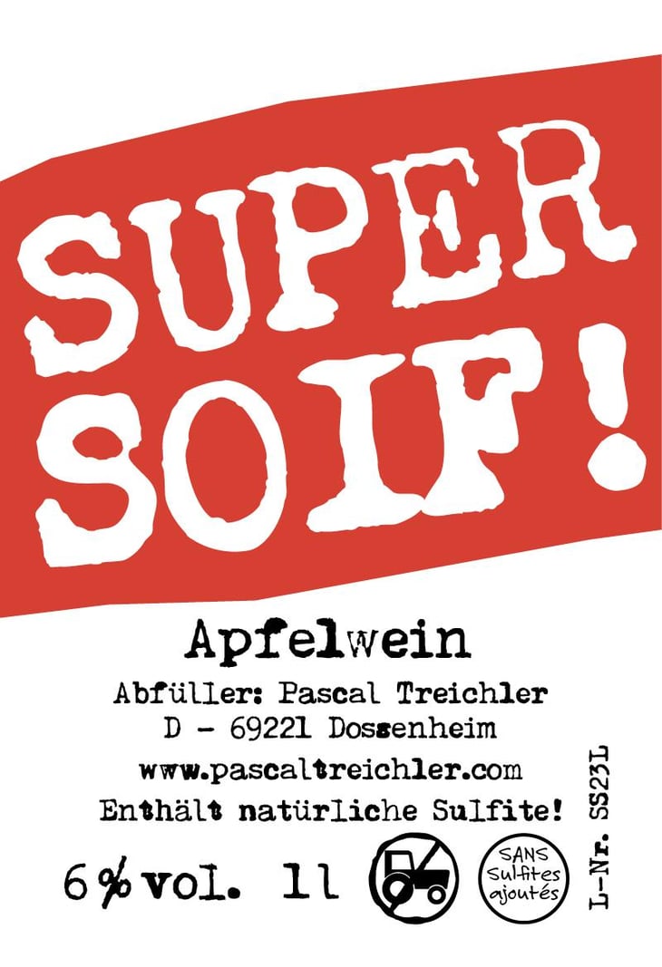 Super Soif! - Domaine Pascal Treichler - pascal-treichler -2023