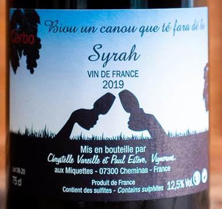 Syrah - Domaine des Miquettes - chrystelle-vareille-paul-esteve 