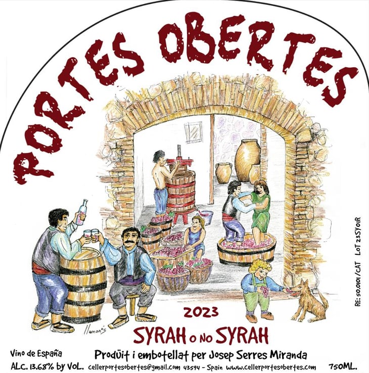 Syrah or non-Syrah - Celler Portes Obertes - josep-serres-mirandas 
