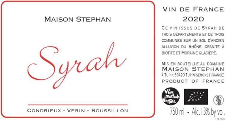 Syrah - Maison Stéphan - romain-jean-michel-et-dorian-stephan 