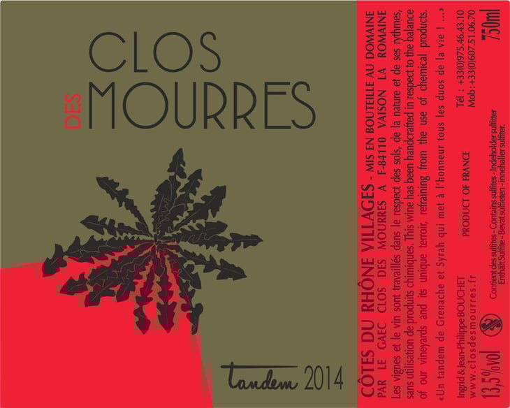 Tandem - Clos des Mourres - ingrid-jean-philippe-bouchet 