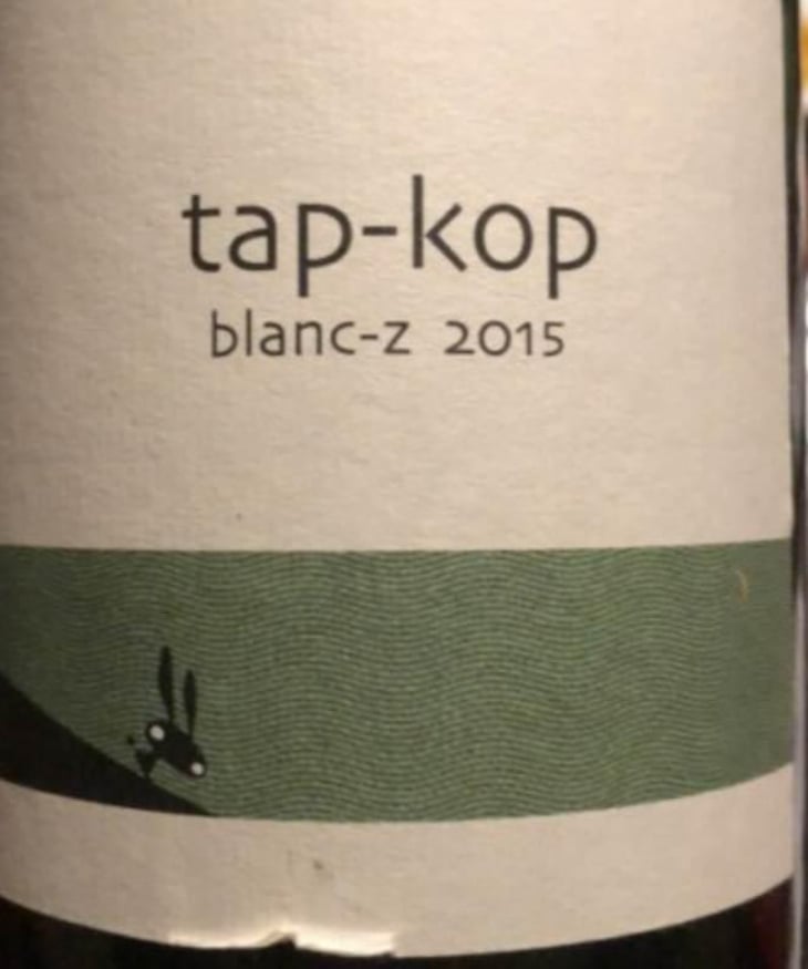 Tap-Kop Blanc-Z (Kondo Vineyard) - Kurisawa Wines - Kondo Vineyard & Nakazawa Vineyard - kazuyuki-yukiko-nakazawa-ryosuke-takumi-kondo 