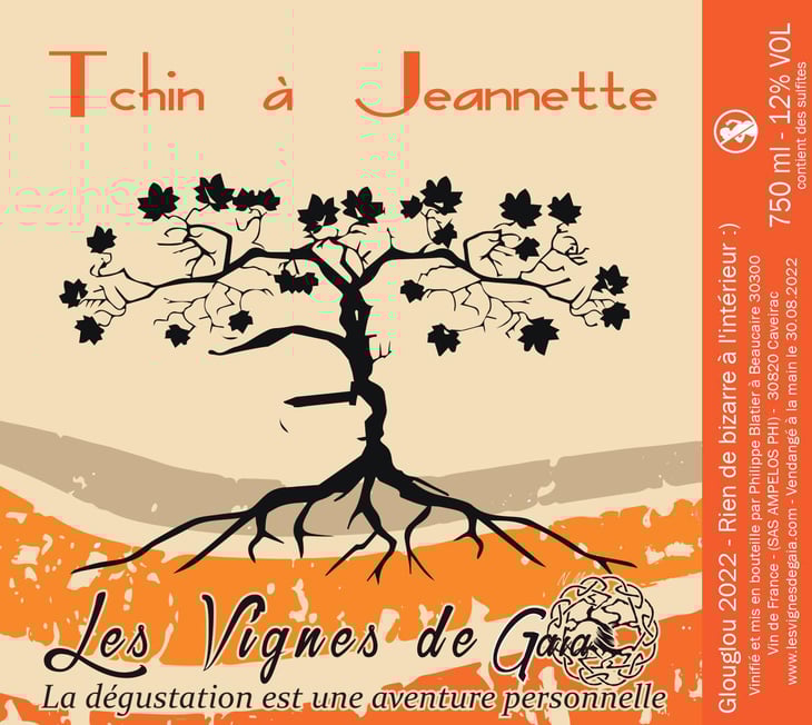 Tchin à Jeannette - Les Vignes de Gaïa - philippe-blatier 