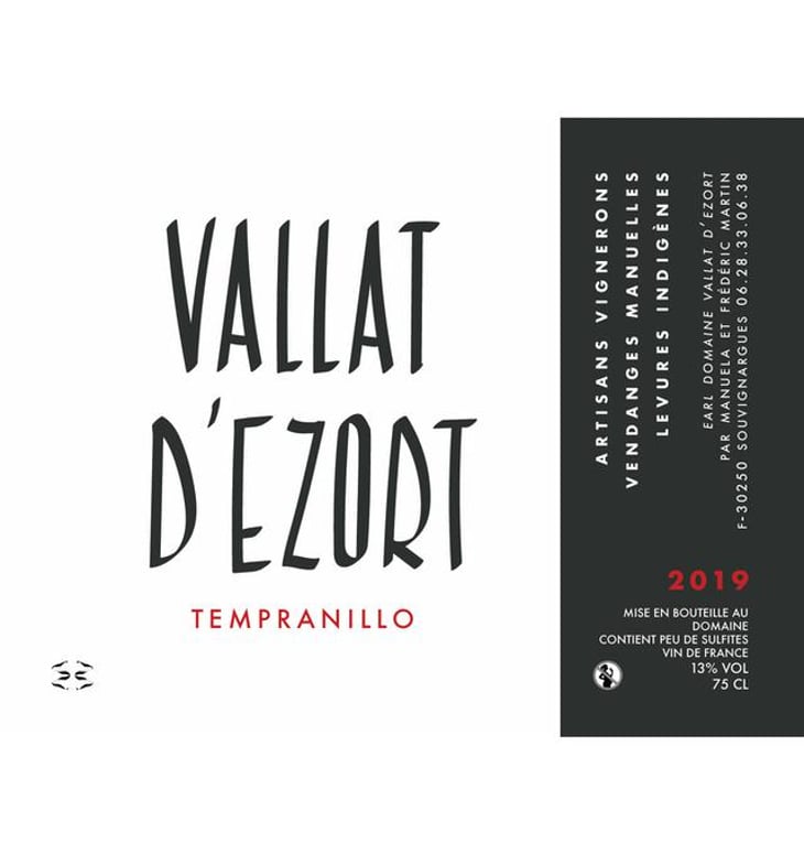 Tempranillo - Vallat d'Ezort - manuela-frederic-martin 