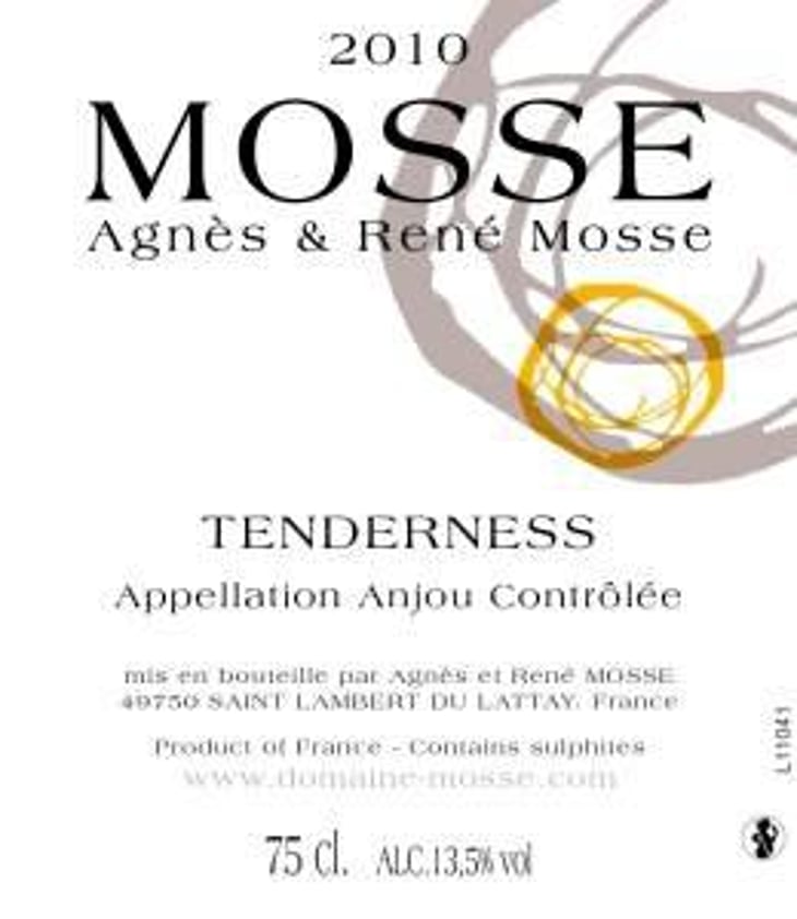 Tenderness - Domaine Mosse - sylvestre-joseph-mosse 