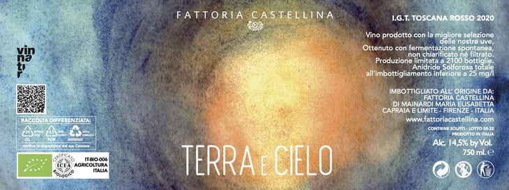Terra e Cielo (new label) - Fattoria Castellina - francesco-montomoli 