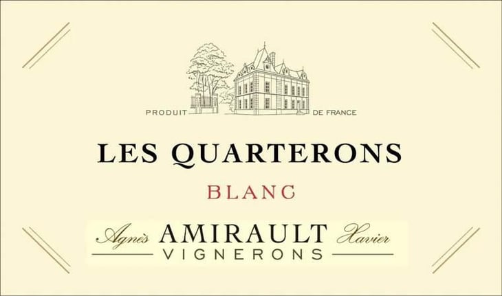 Les Quarterons Blanc - Domaine Amirault - agnes-xavier-amirault -2020