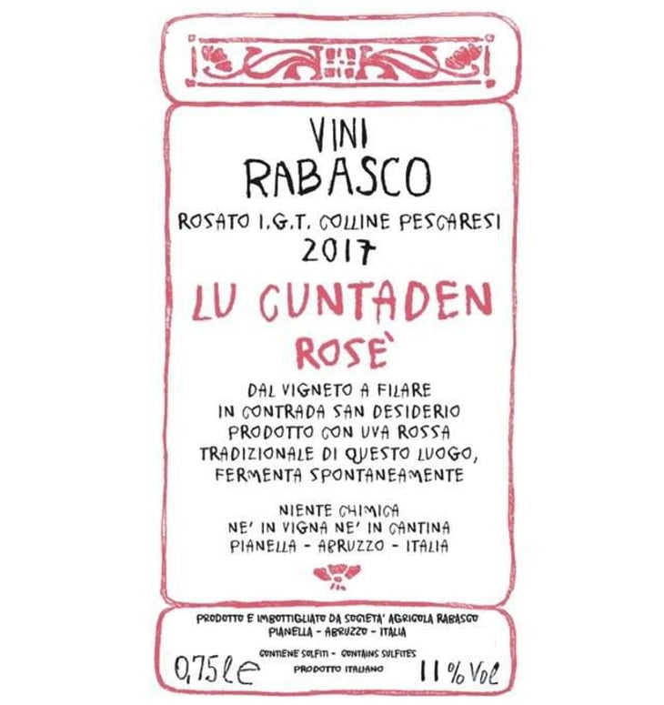 Lu Cuntaden Rosé - Azienda Agricola Rabasco - iole-rabasco 