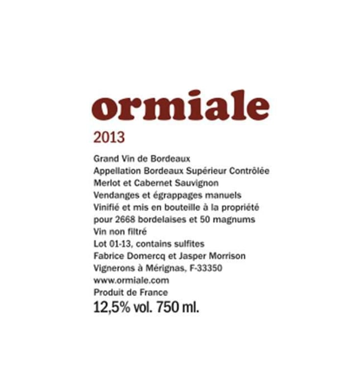 Ormiale - Ormiale - fabrice-domercq-jasper-morrison 