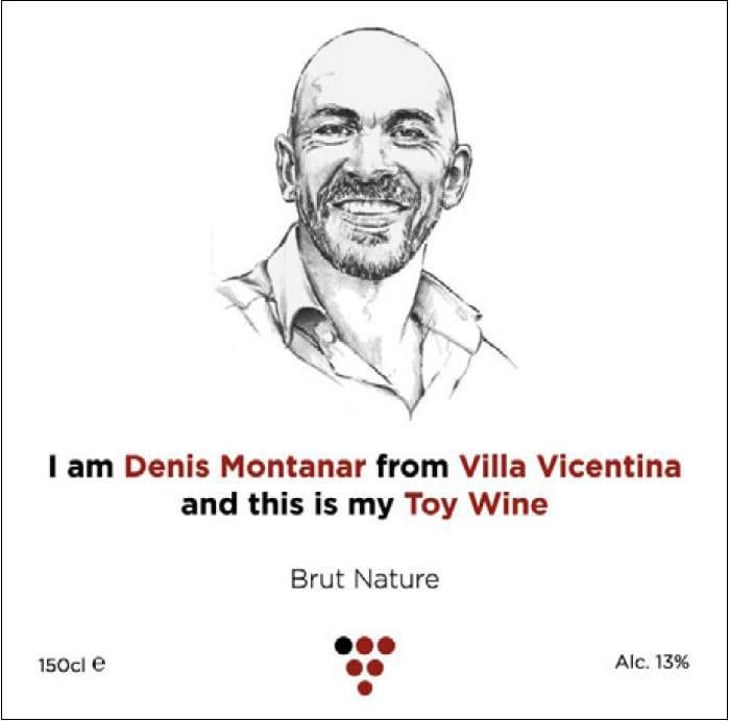 Toy Wine Brut Nature - Azienda Agricola Denis Montanar - denis-montanar 