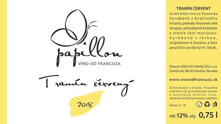 Tramín červený - Vino Od Francuza - david-papillon-darina-geciova 