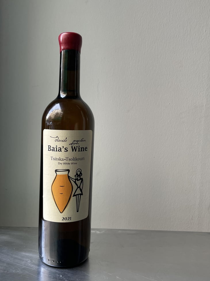 Tsitska-Tsolikouri - Baia's Wine - gvantsa-giorgi-baia-abuladze -2021