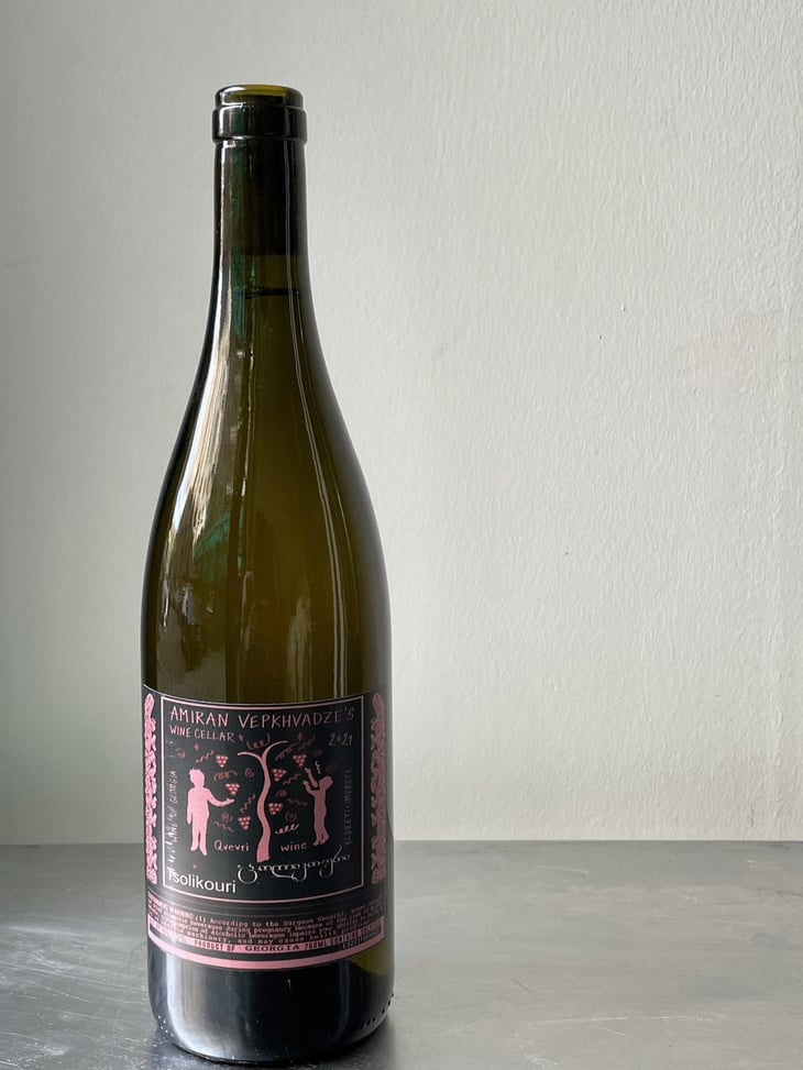 Tsolikouri - Amiran Vepkhvadze Wine Cellar - amiran-vepkhvadze -2021