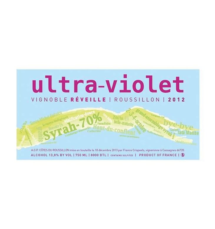 Ultra Violet 2012 - Vignoble Réveille - france-crispeels 