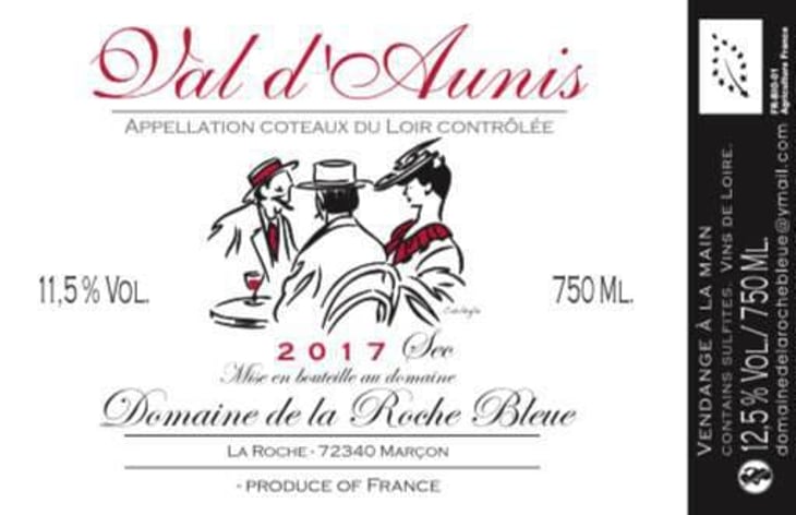 Val D'Aunis - Domaine de la Roche Bleue - sebastien-cornille 