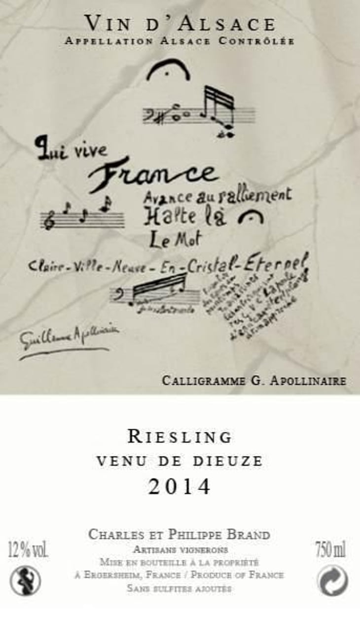 Venu de Dieuze - Domaine Brand & Fils - philippe-brand 