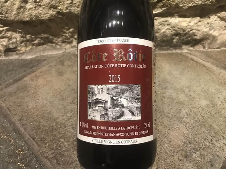 Vieille Vigne en Coteaux - Maison Stéphan - romain-jean-michel-et-dorian-stephan -2015