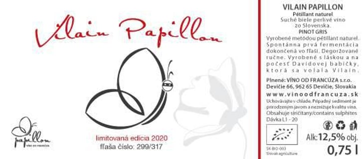 Vilain Papillon - Vino Od Francuza - david-papillon-darina-geciova 