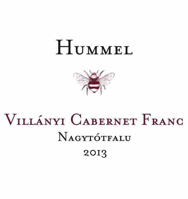 Villànyi Cabernet Franc Nagytòtfalu - Hummel Pincészet - Weingut Hummel - horst-hummel 