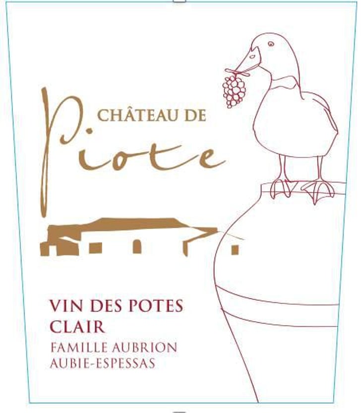Vin Des Potes Clair - Château De Piote - virginie-aubrion 