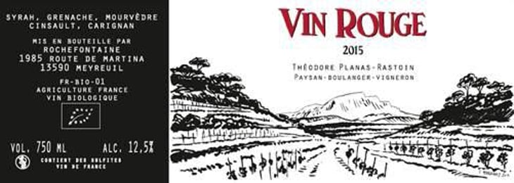 Vin Rouge - Domaine Rochefontaine - theodore-planas-rastoin 