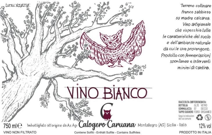 Vino bianco - Azienda Agricola Calogero Caruana - calogero-caruana 