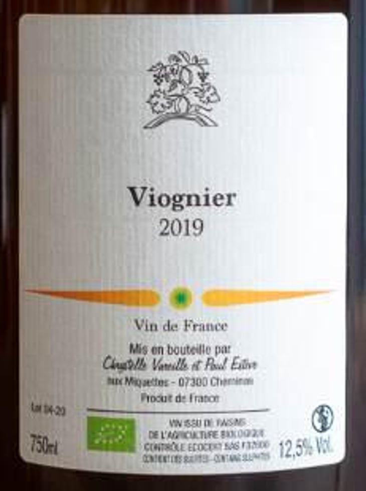 Viognier - Domaine des Miquettes - chrystelle-vareille-paul-esteve 
