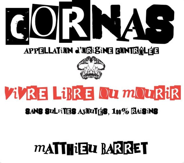 Vivre Libre Ou Mourir - Domaine du Coulet - matthieu-barret -2020