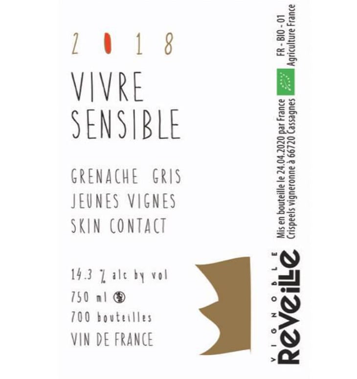 Vivre Sensible - Vignoble Réveille - france-crispeels 