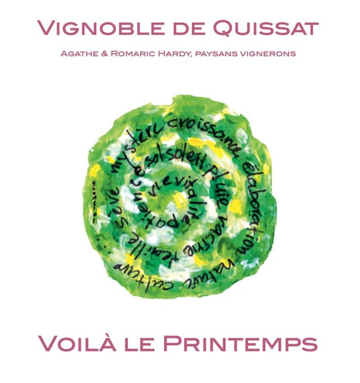 Voilà le printemps - Domaine de Quissat - agathe-et-romaric-delouvrie-hardy 