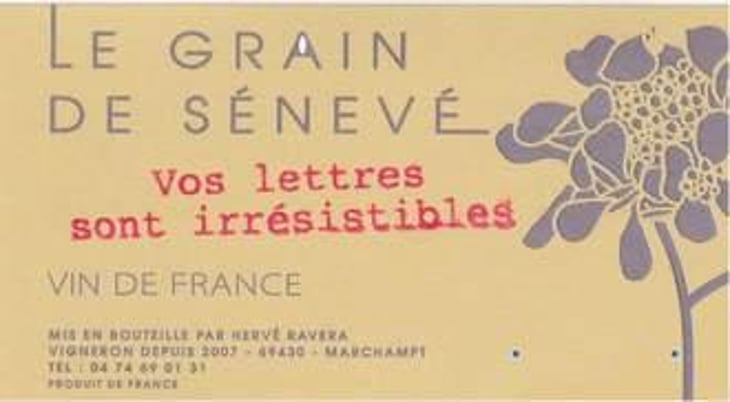 Vos Lettres Sont Irrésistibles - Le Grain de Sénevé - adeline-et-herve-ravera 
