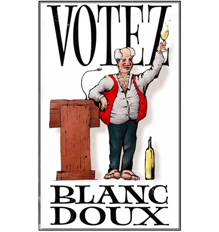 Votez Blanc Doux - Domaine Cinq Peyres / V Peyres - charles-bonnafont 