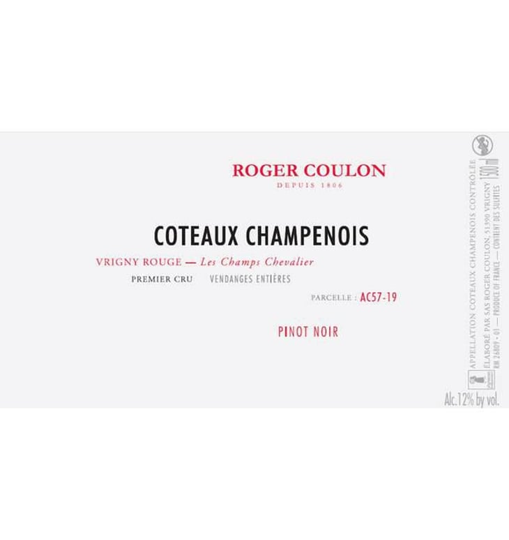 Vrigny - Les Champs Chevalier - Champagne Roger Coulon - famille-coulon 