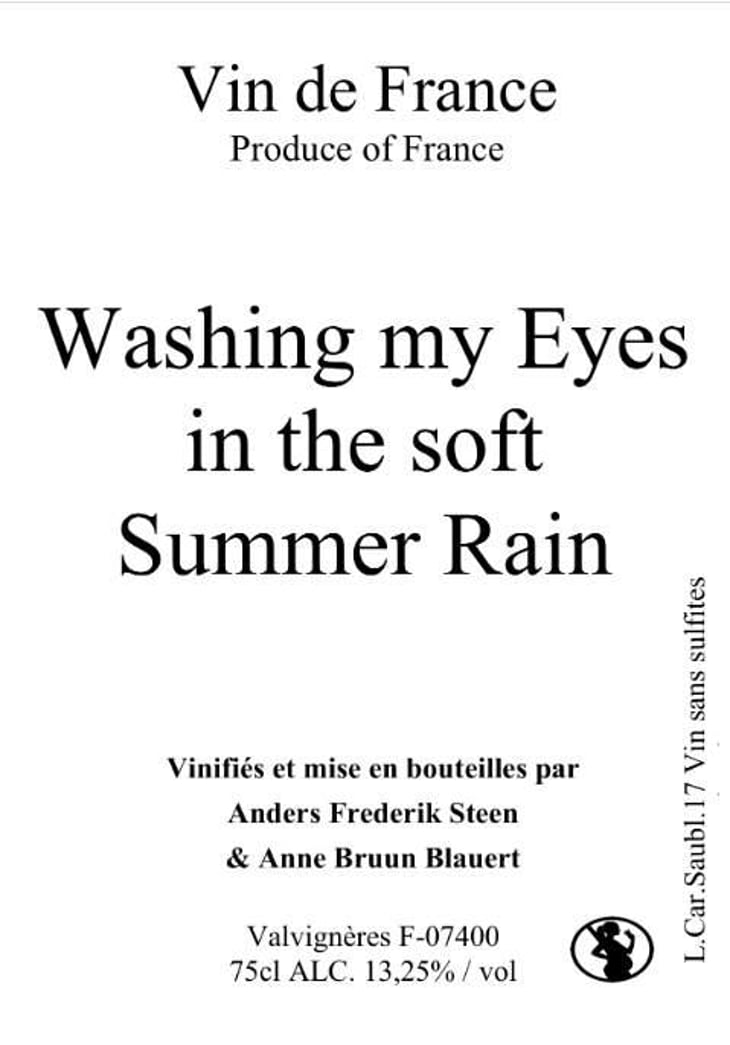 Washing my Eyes in the soft Summer Rain - Anders Frederik Steen & Anne Bruun Blauert - anders-frederik-steen-anne-bruun-blauert 
