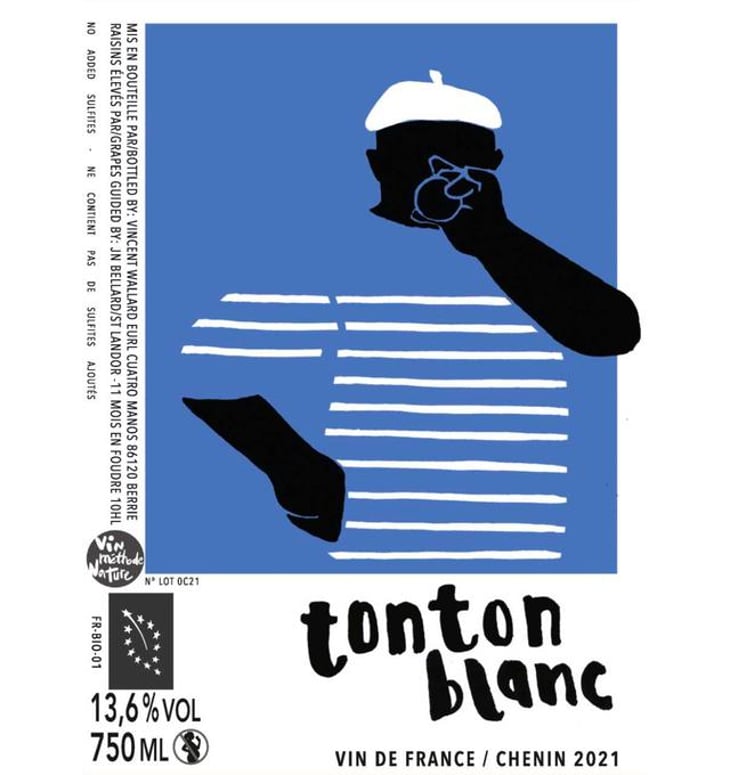Tonton Blanc - Cuatro Manos - Les Vins Tonton - vincent-wallard 