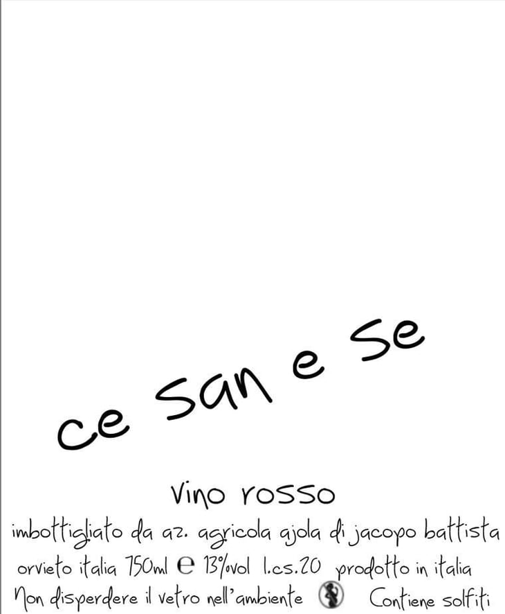 Ce San e Se - Azienda Agricola Ajola - jacopo-battista 