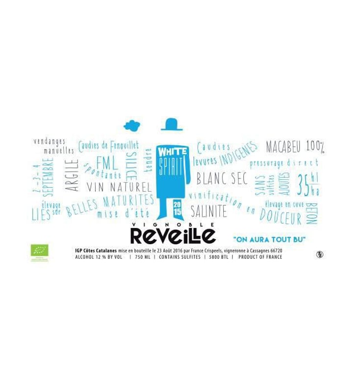 White Spirt - Vignoble Réveille - france-crispeels 